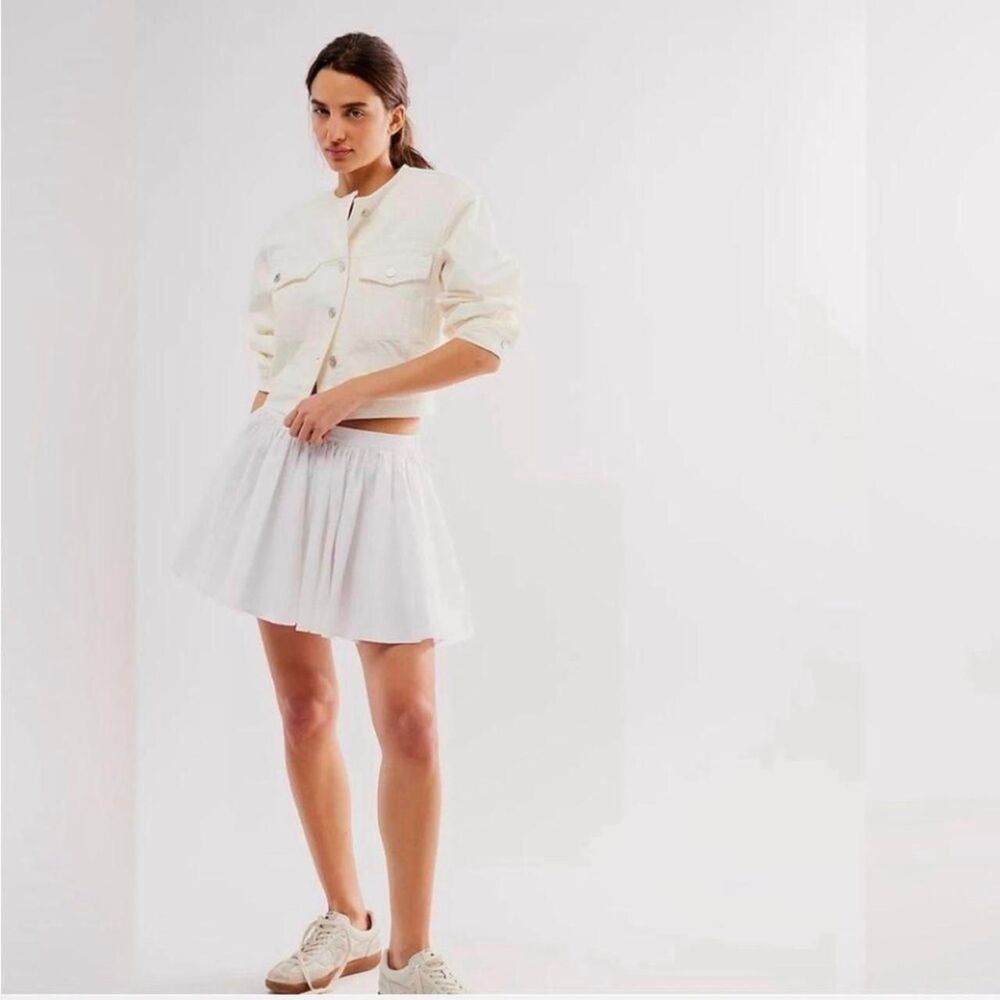 Free-people Women's White Skirt